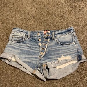 Free People Romeo Rolled Cut off Shorts